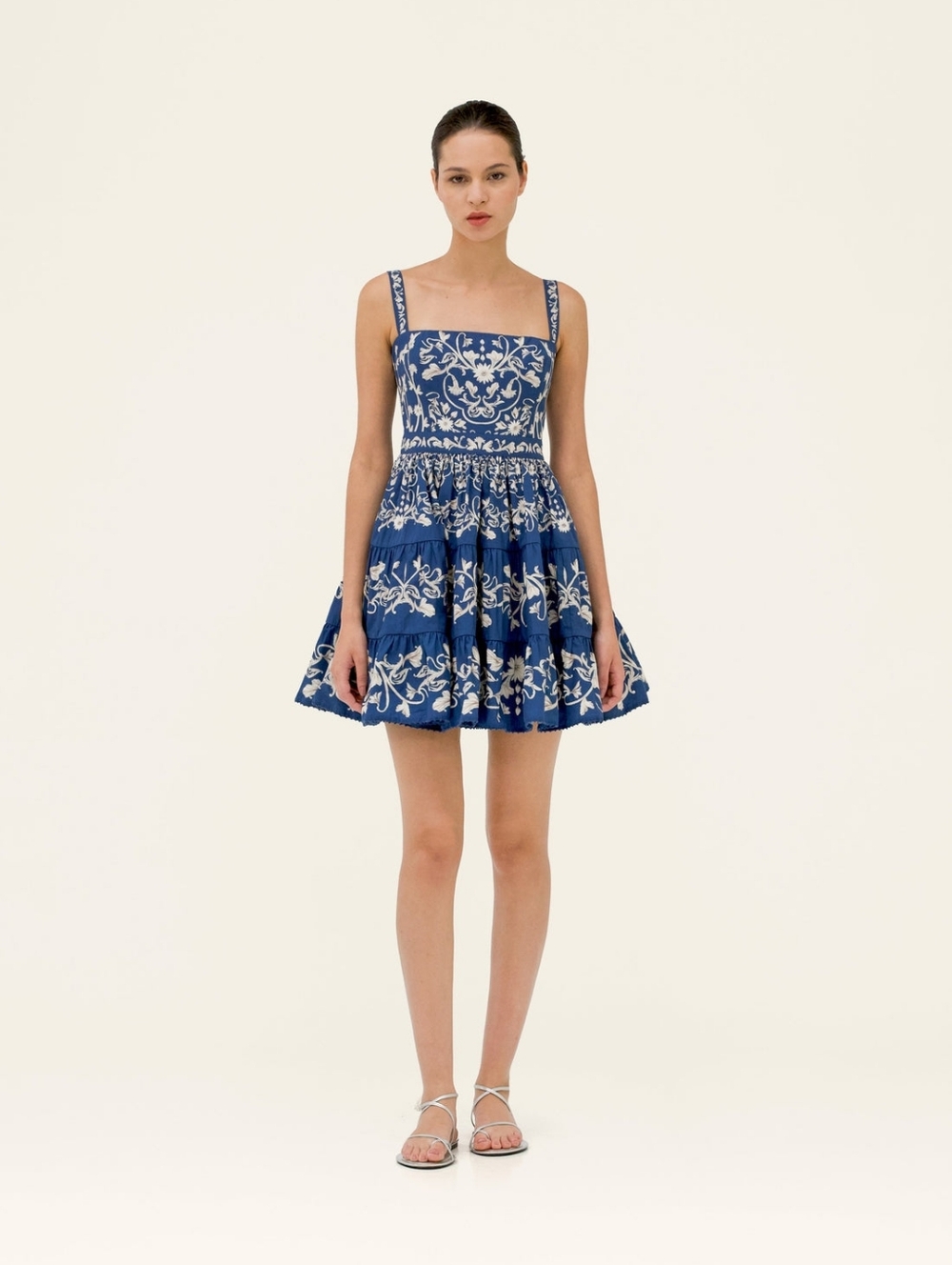 Agua By Agua Bendita Lima Ribbons Mini Dress - Picture 2 of 14